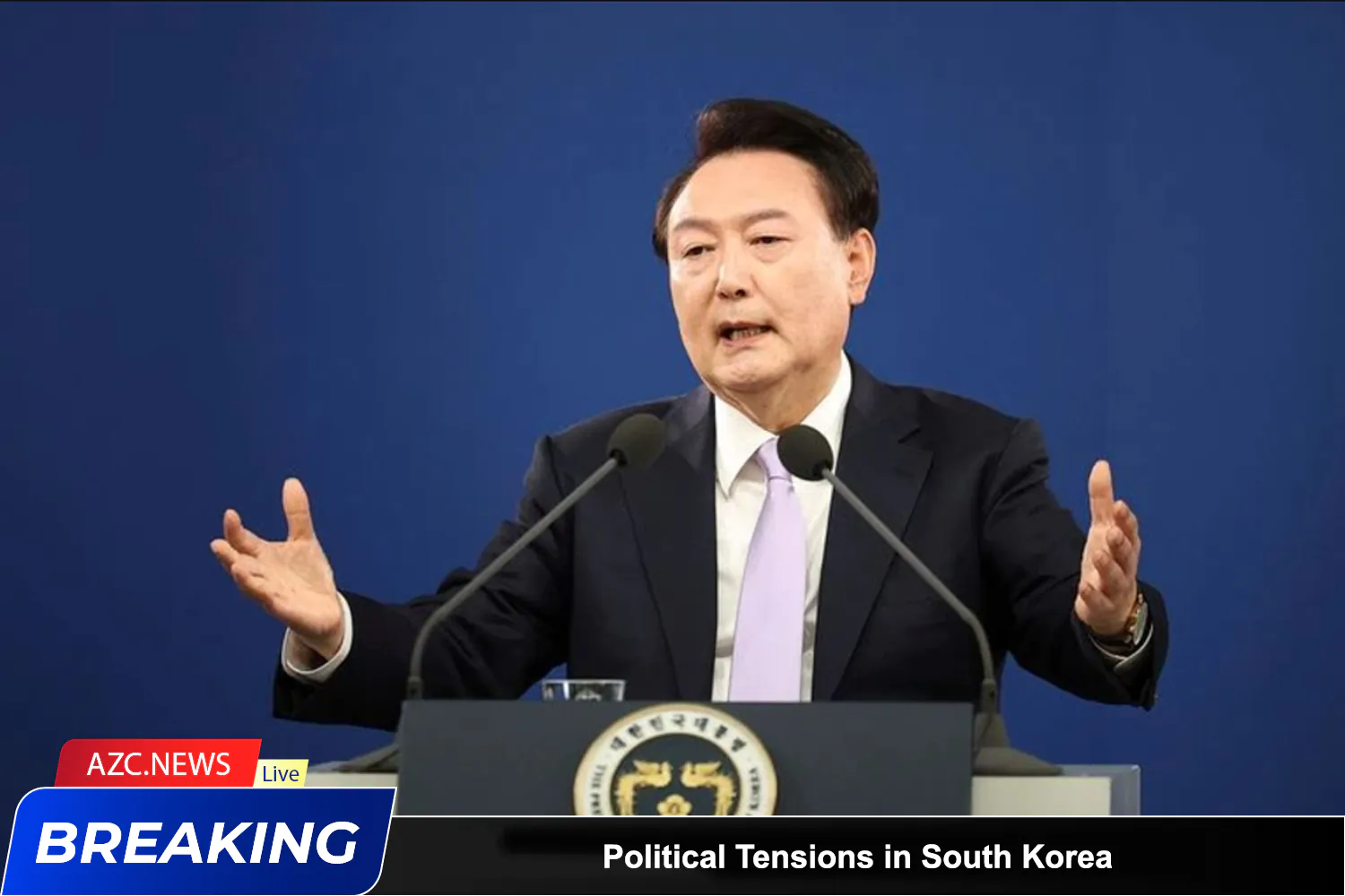 Political Tensions In South Korea Prompt Immediate Negative Market Reaction