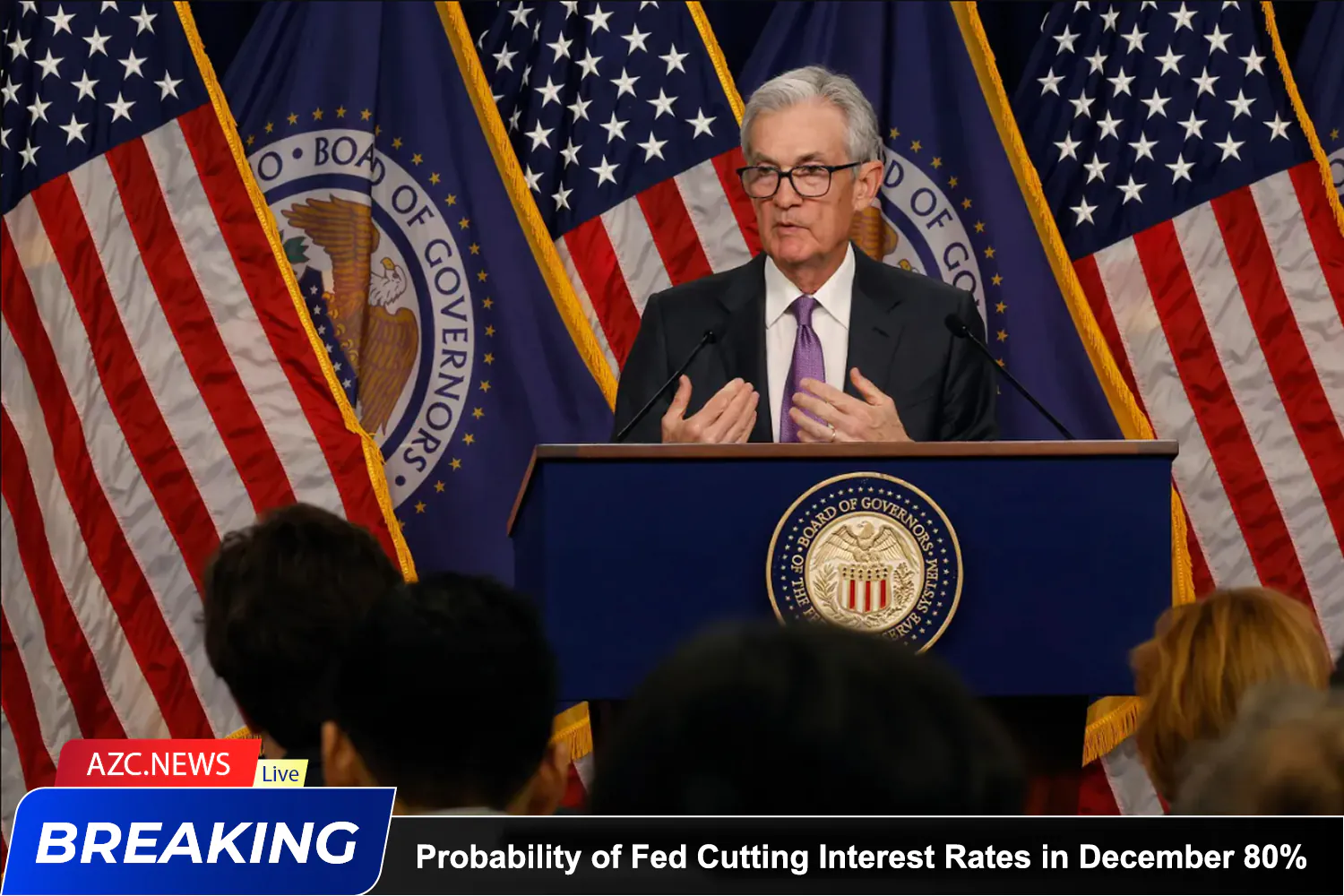 Probability Of Fed Cutting Interest Rates In December Exceeds 80%