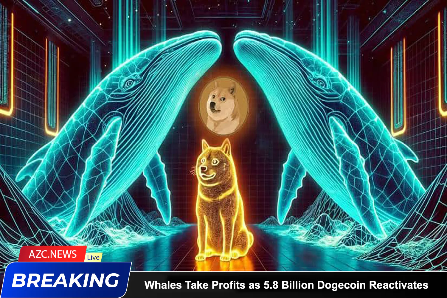 Whales Take Profits As 5.8 Billion Dogecoin Reactivates