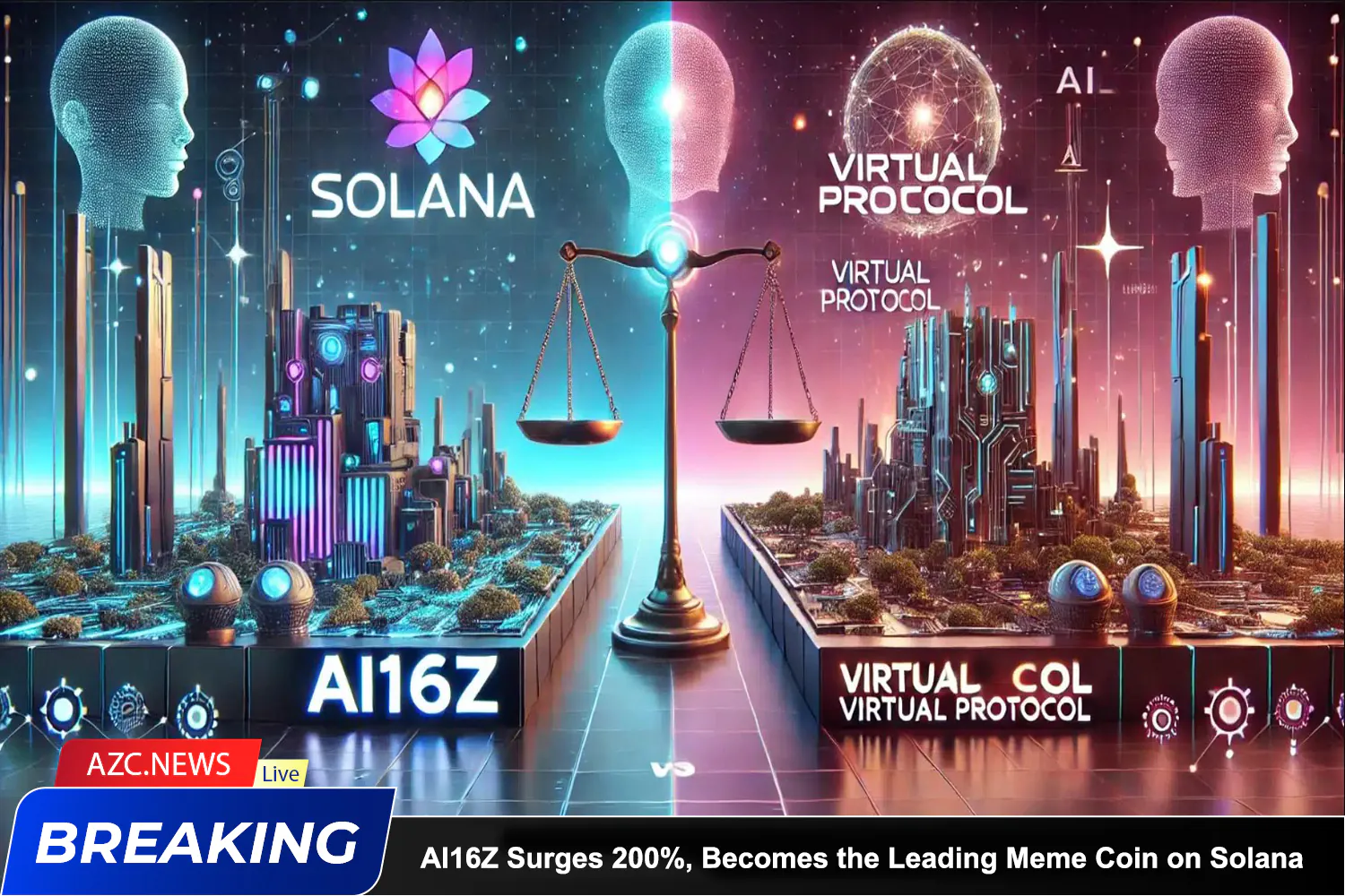 Azcnews Ai16z Surges 200%, Becomes The Leading Meme Coin On Solana