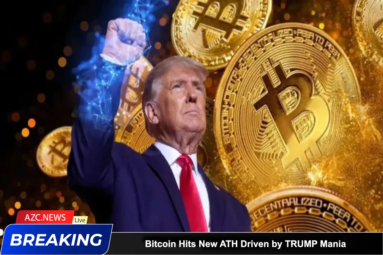 Azcnews Bitcoin Hits New Ath Driven By Trump Mania