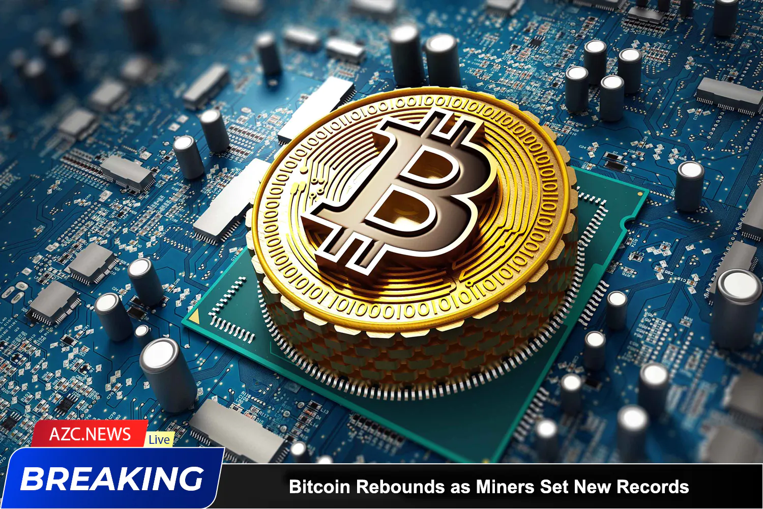 Azcnews Bitcoin Rebounds As Miners Set New Records