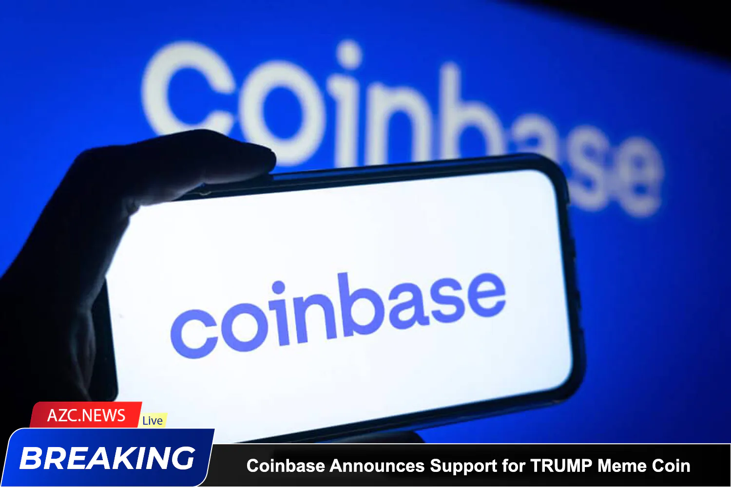 Azcnews Coinbase Announces Support For Trump Meme Coin