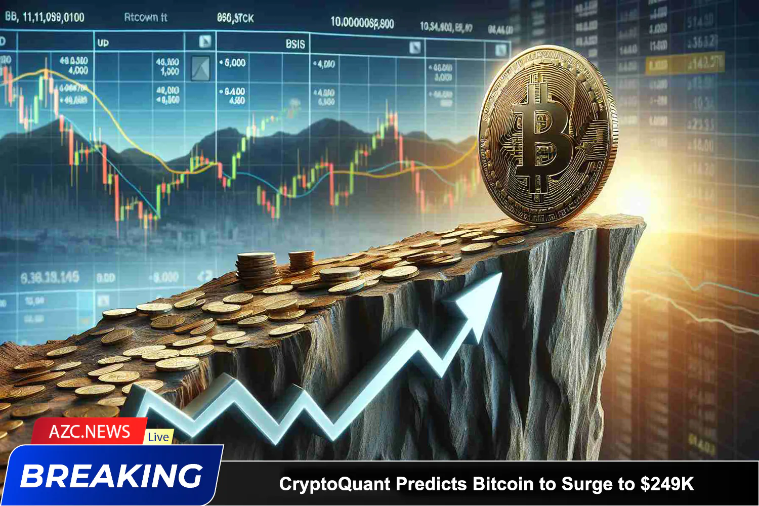 Azcnews Cryptoquant Predicts Bitcoin To Surge To $249k