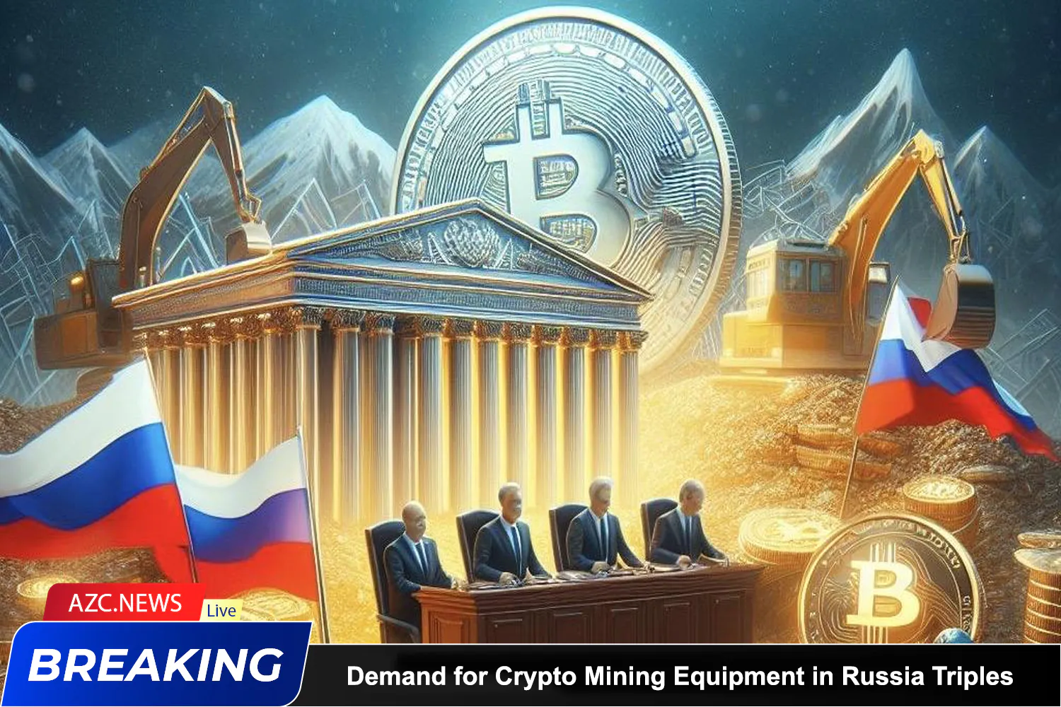 Azcnews Demand For Crypto Mining Equipment In Russia Triples