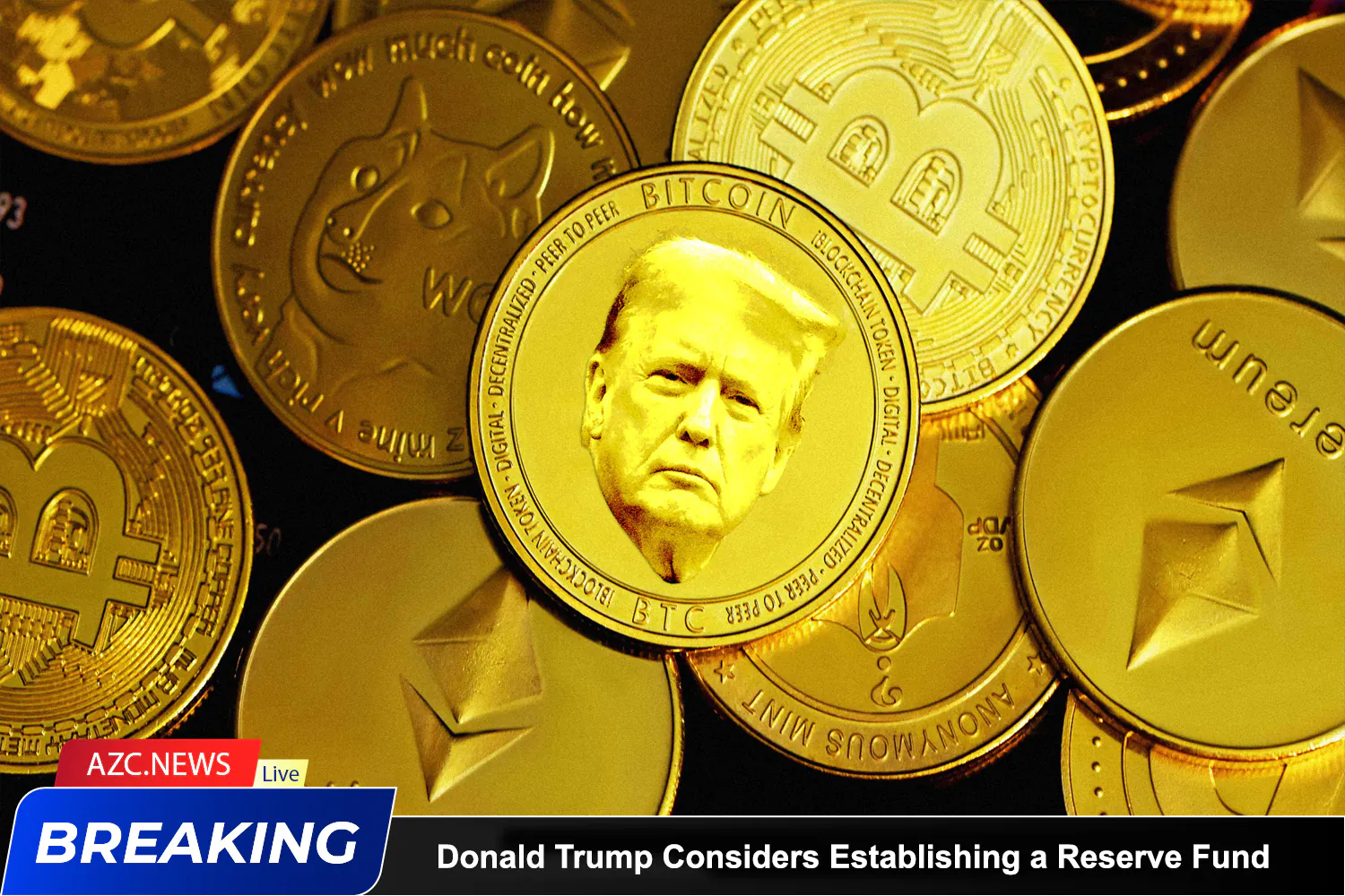 Donald Trump Considers Establishing A Reserve Fund Coins