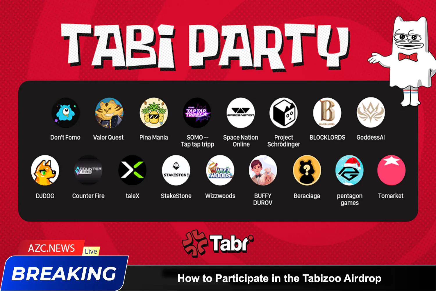 How To Participate In The Tabizoo Airdrop