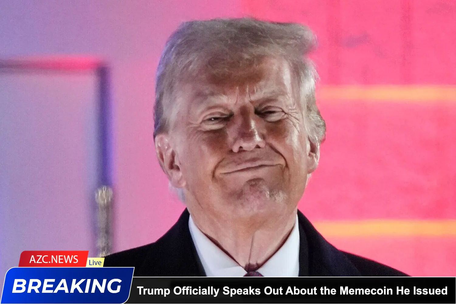 President Donald Trump Officially Speaks Out About The Memecoin He Issued