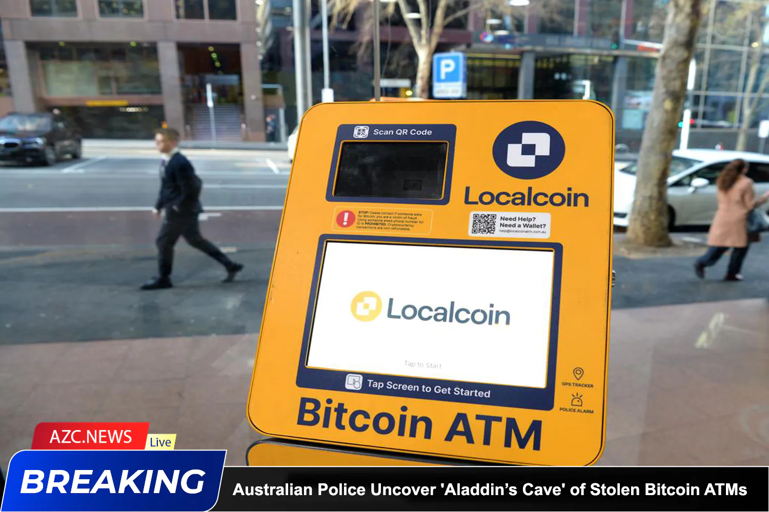 Azcnews Breaking Australian Police Uncover 'aladdin’s Cave' Of Stolen Bitcoin Atms And Pokémon Cards