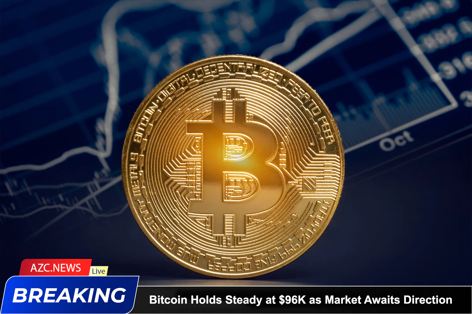 Azcnews Breaking Bitcoin Holds Steady At $96k As Market Awaits Direction