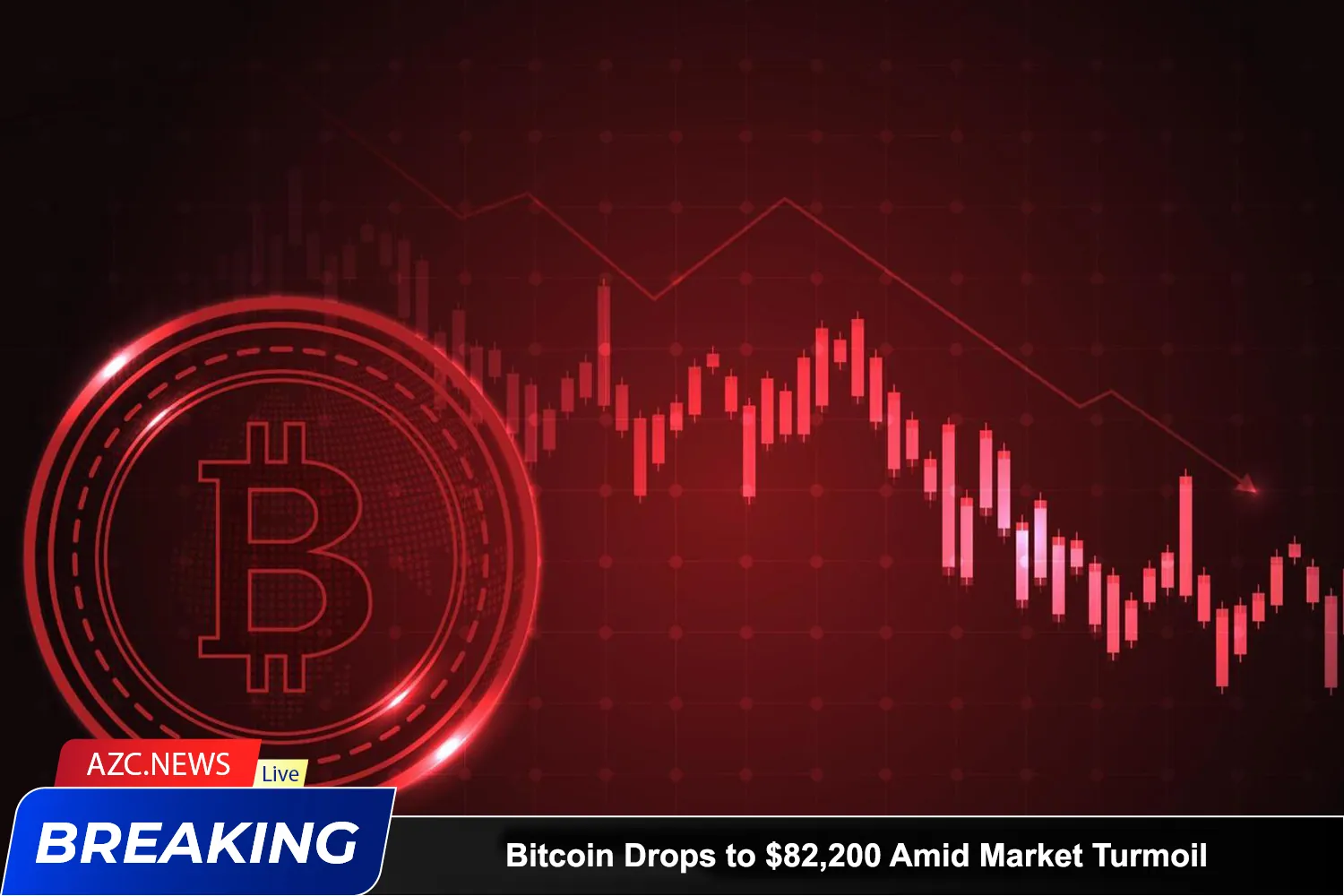 Bitcoin Drops To $82,200 Amid Market Turmoil