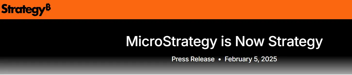 Microstrategy Is Now Strategy