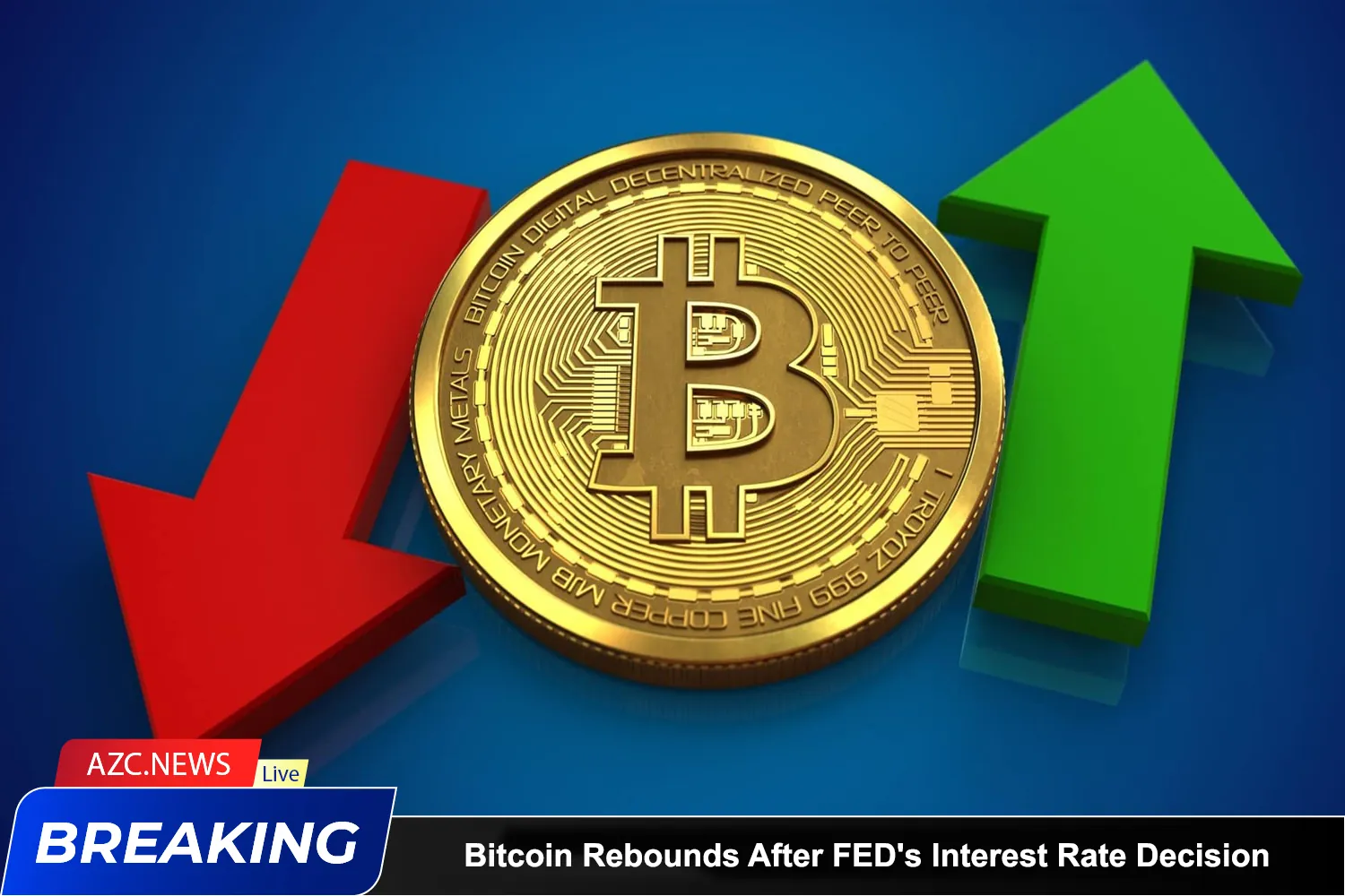 Azcnews Breaking Bitcoin Rebounds After Fed's Interest Rate Decision