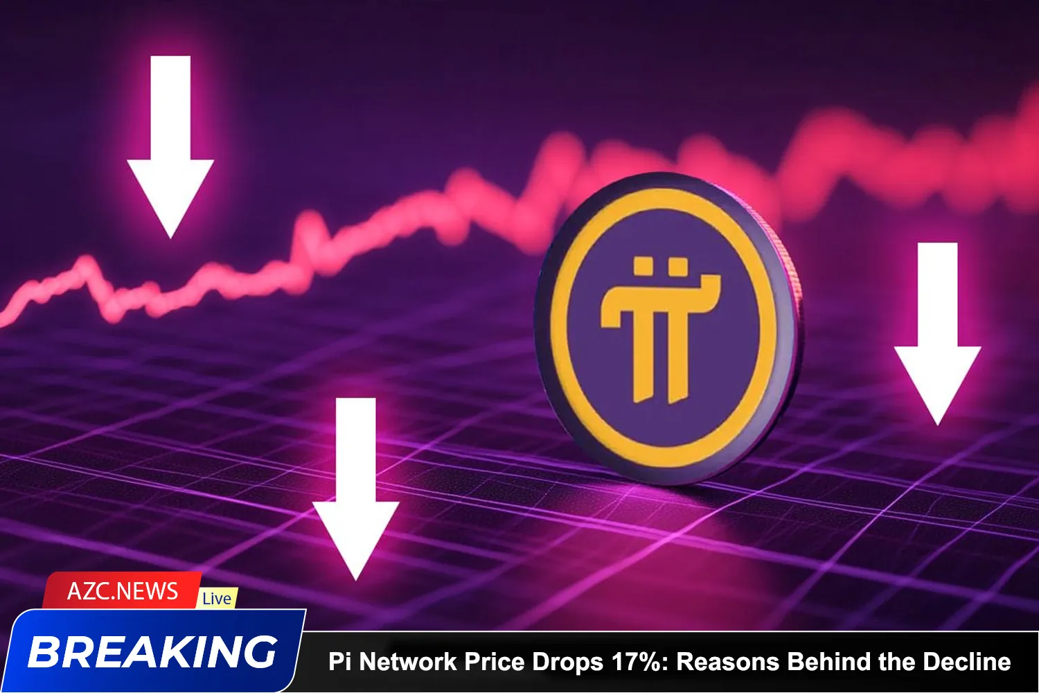 Azcnews Breaking Pi Network Price Drops 17% Reasons Behind The Decline Of Pi Coin