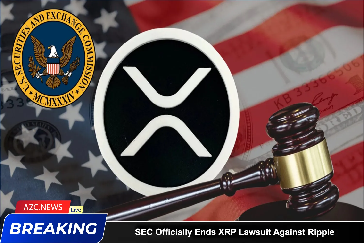 Azcnews Breaking Sec Officially Ends Xrp Lawsuit Against Ripple