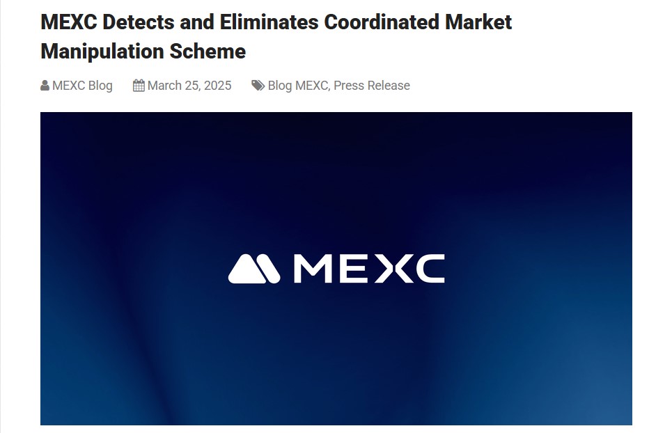 Announcement Of Mexc