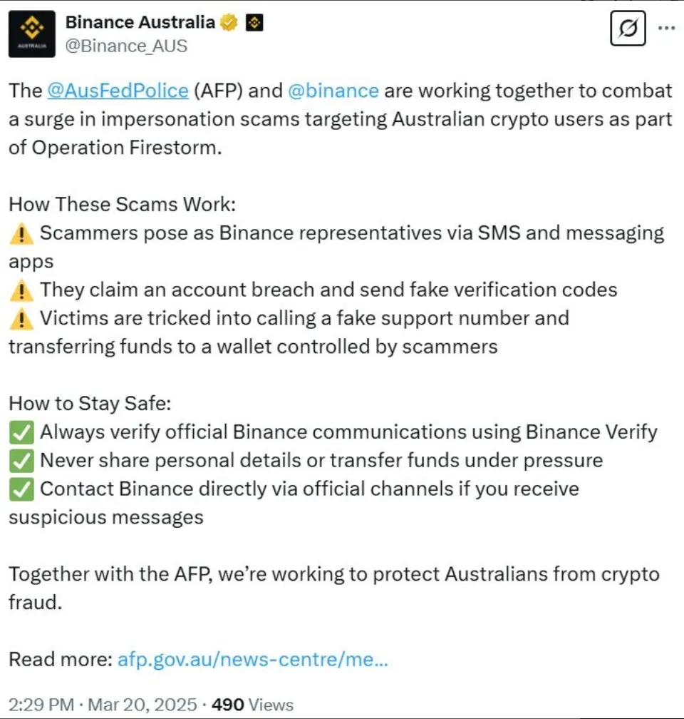 Binance Australia On X