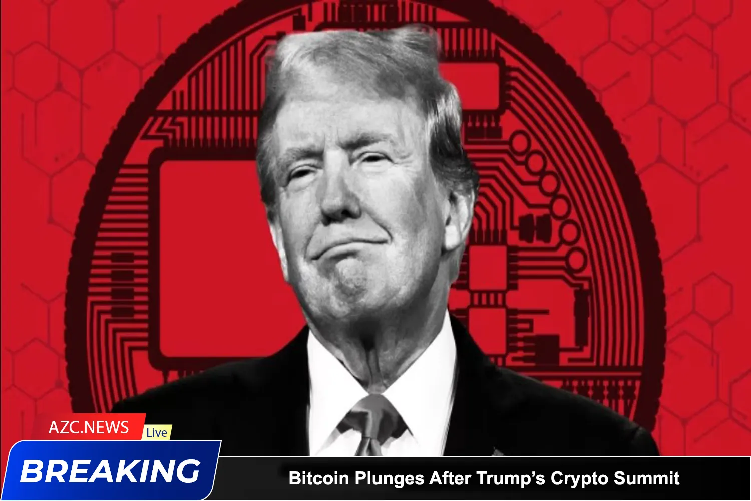 Bitcoin Plunges After Trump’s Crypto Summit