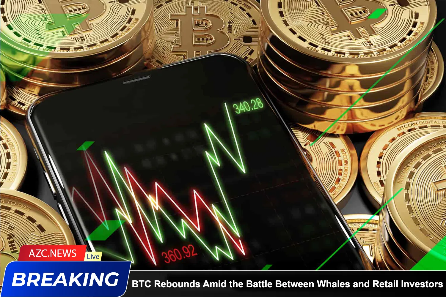 Bitcoin Rebounds Amid The Battle Between Whales And Retail Investors