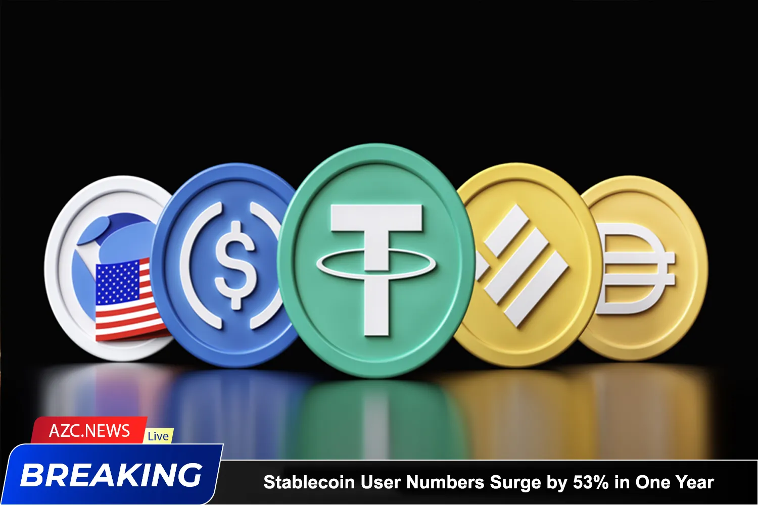 Stablecoin User Numbers Surge By 53% In One Year