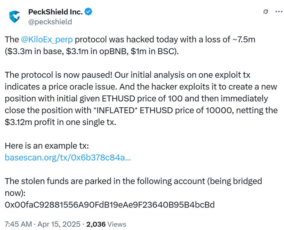 Peckshield On X