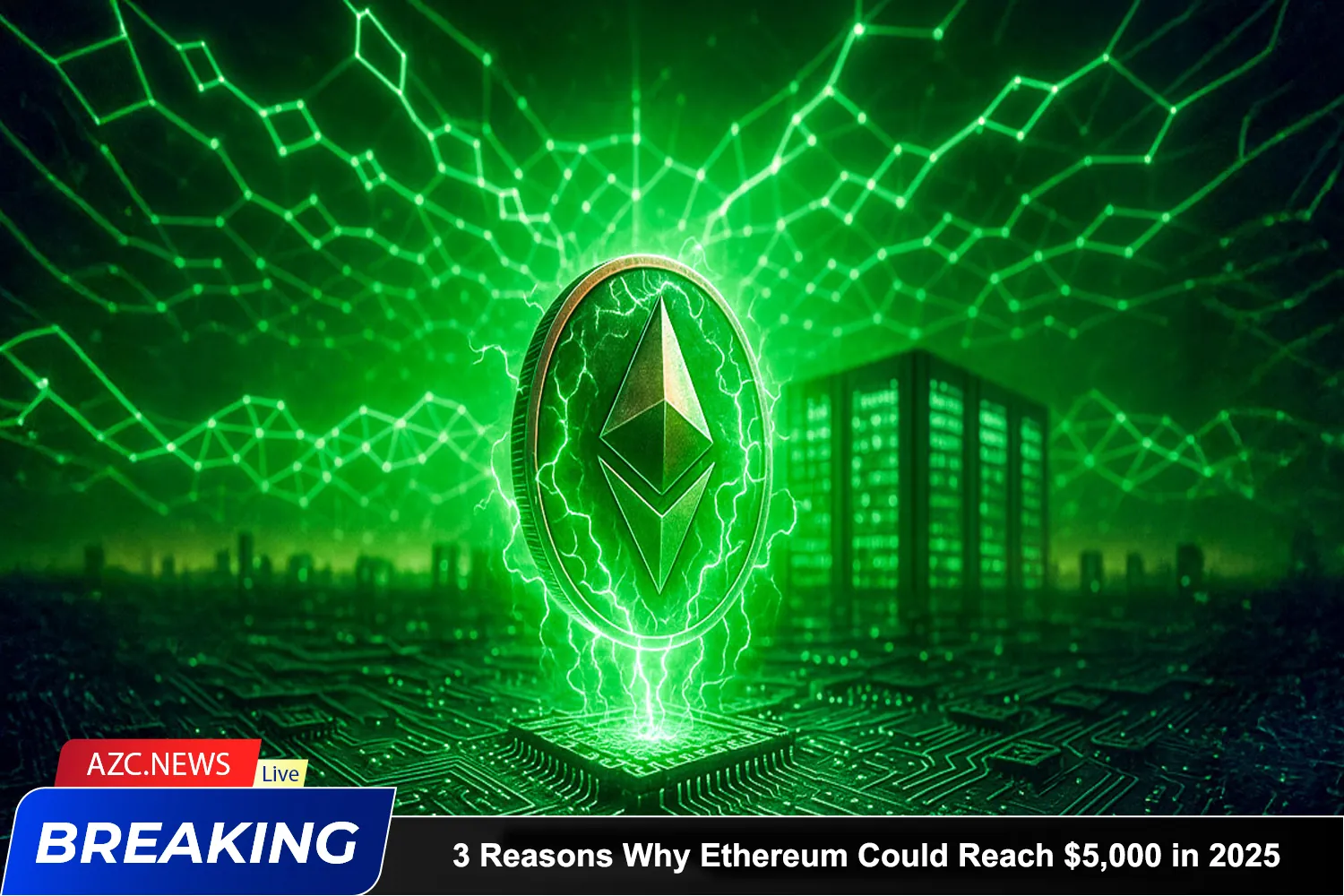 3 Reasons Why Ethereum Could Reach $5,000 In 2025