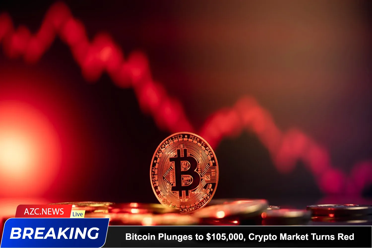 Bitcoin Plunges To $105,000, Crypto Market Turns Red