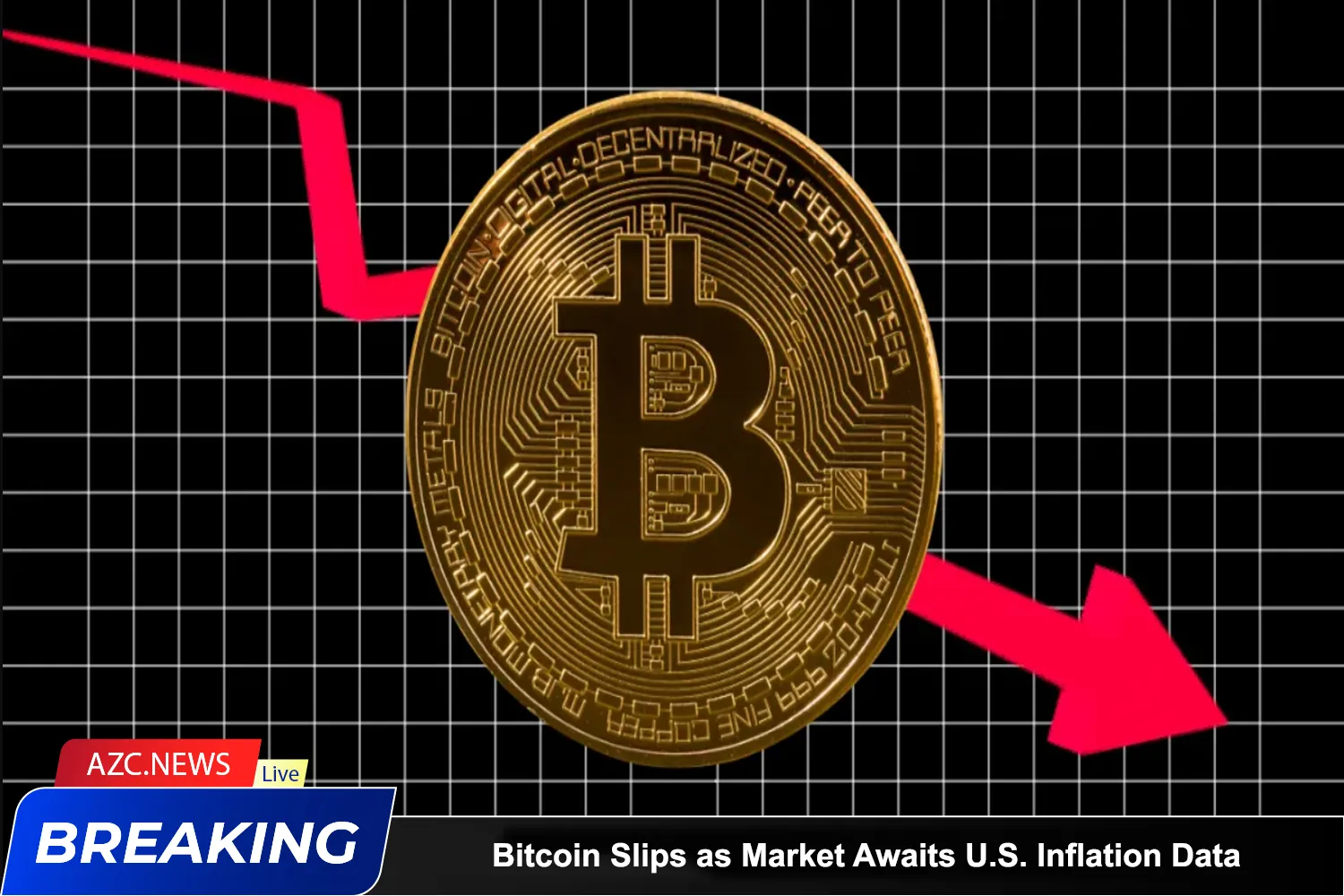 Bitcoin Slips As Market Awaits U.s. Inflation Data
