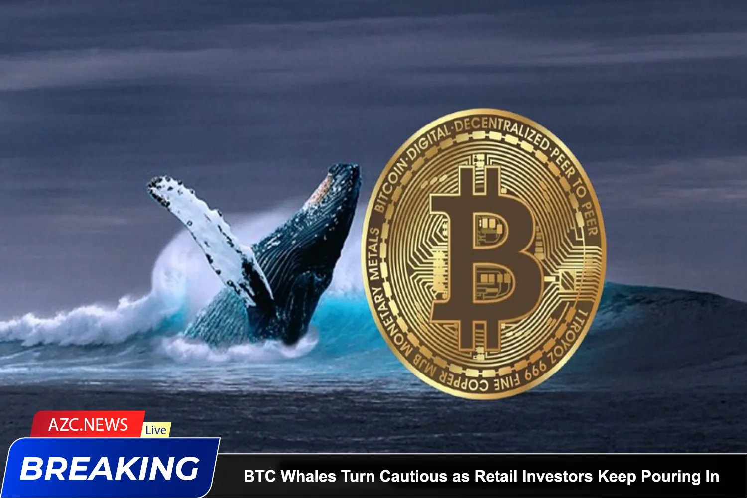 Bitcoin Whales Turn Cautious As Retail Investors Keep Pouring In