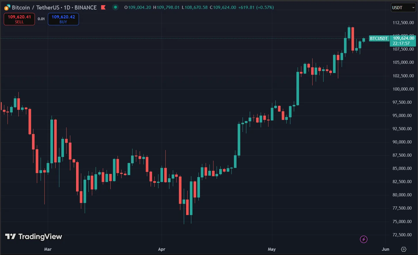 Bitcoin Price Chart