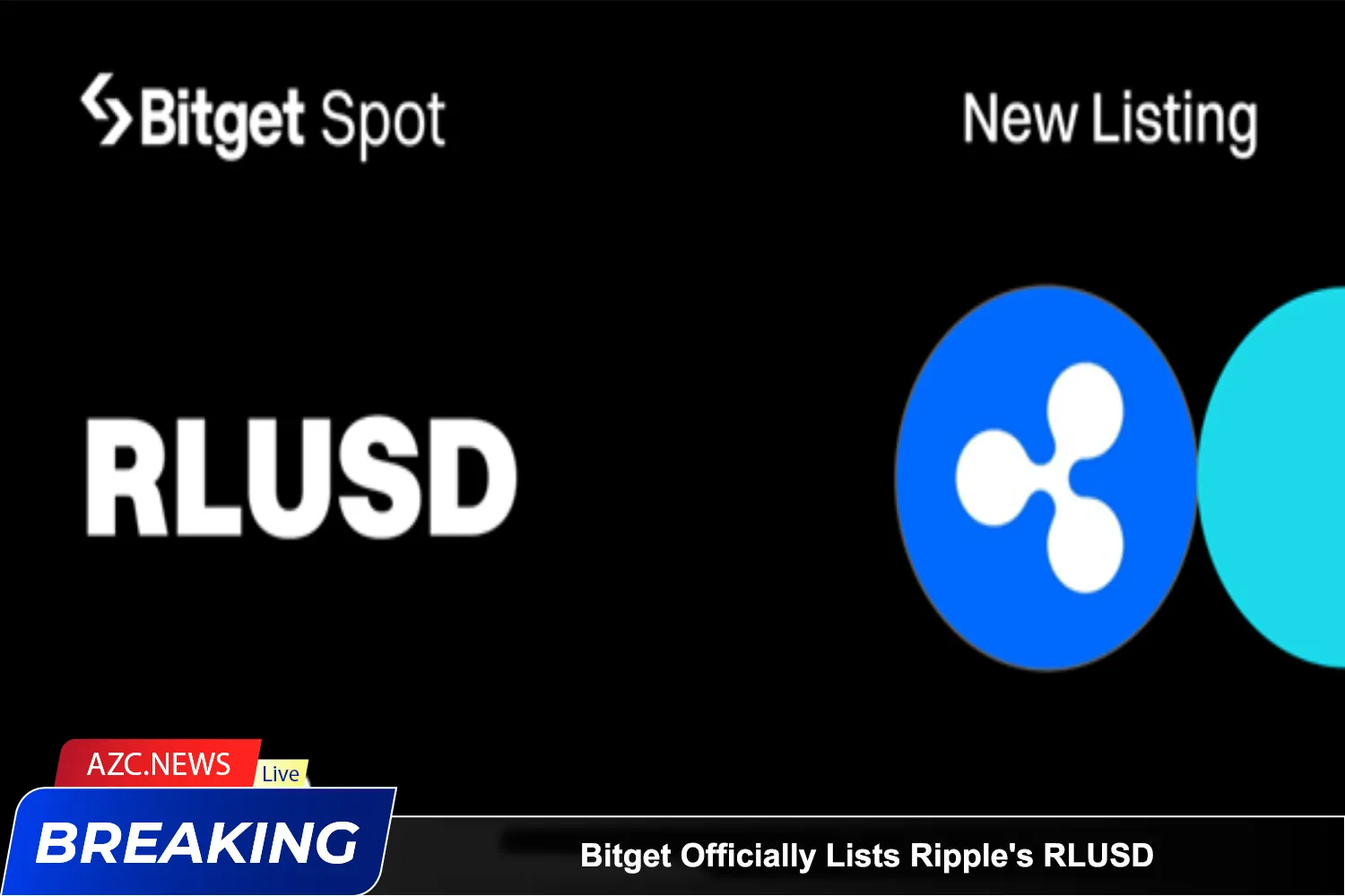 Bitget Officially Lists Ripple's Rlusd