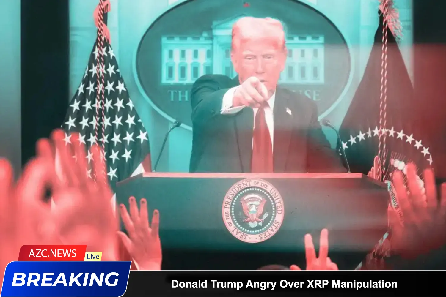 Donald Trump Angry Over Xrp Manipulation In Digital Asset Reserve Plan