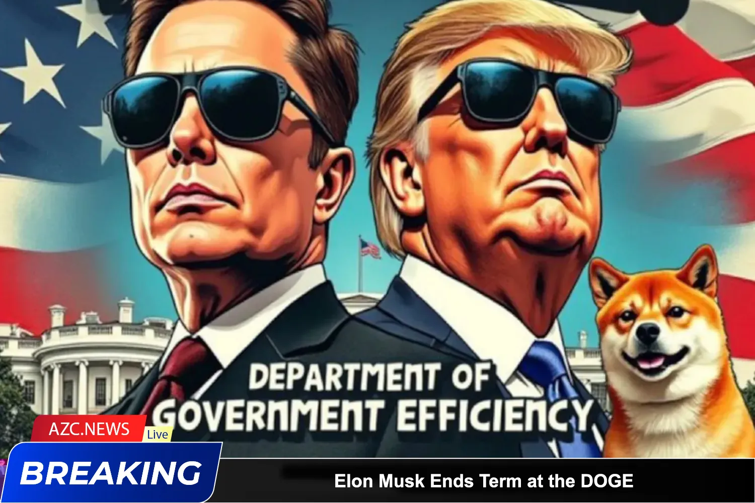 Elon Musk Ends Term At The (doge)