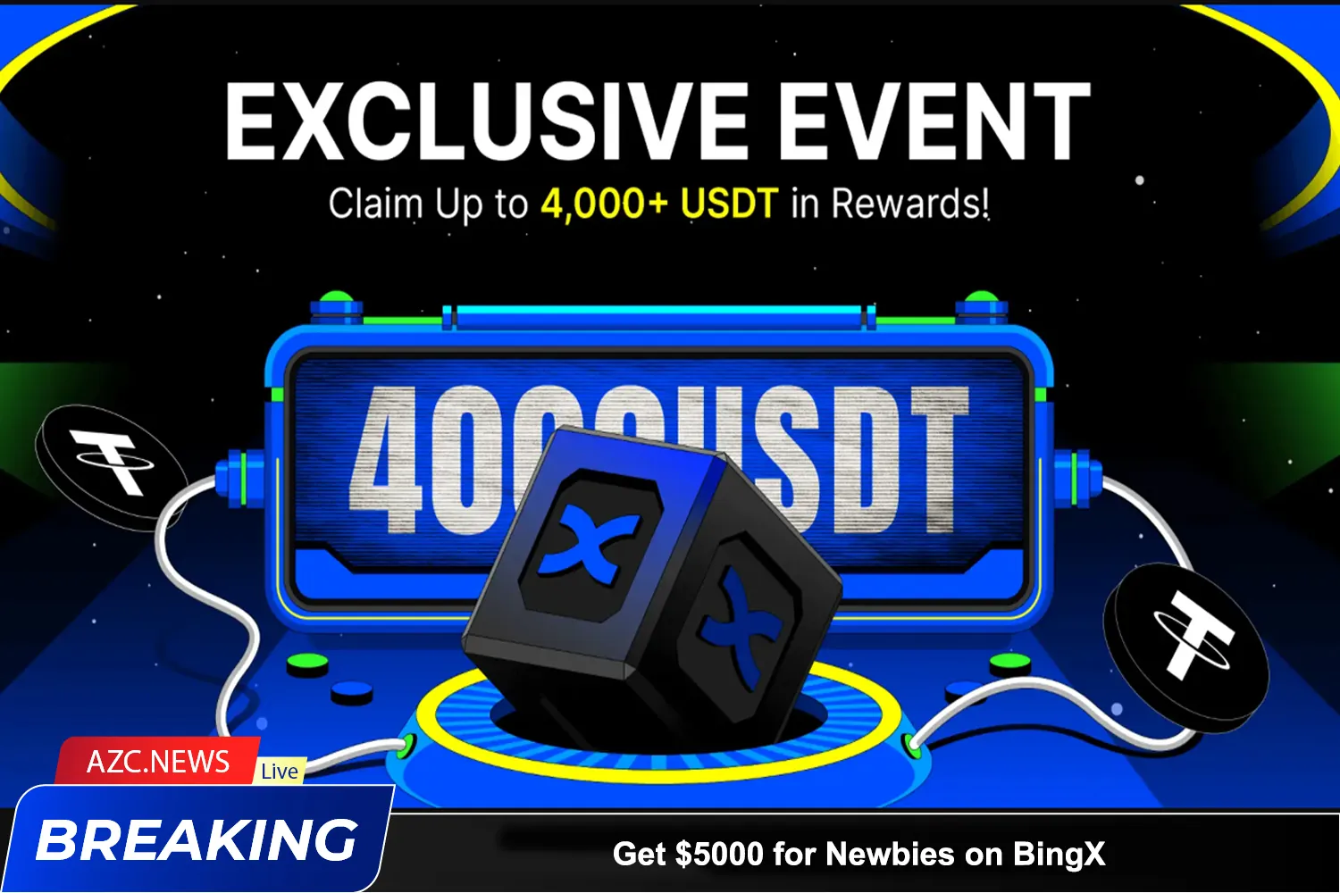 Get $5000 For Newbies On Bingx