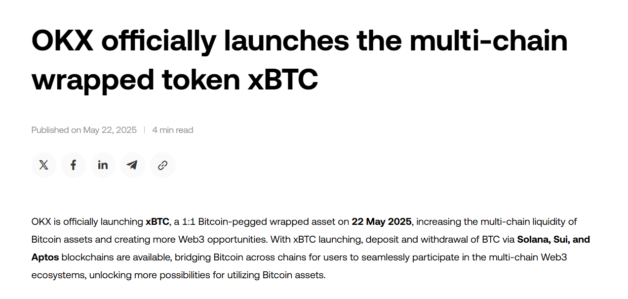 Okx Official Announcement