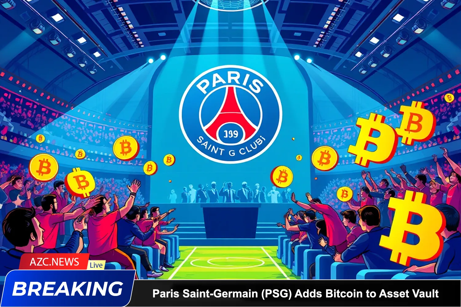 Paris Saint Germain (psg) Adds Bitcoin To Asset Vault
