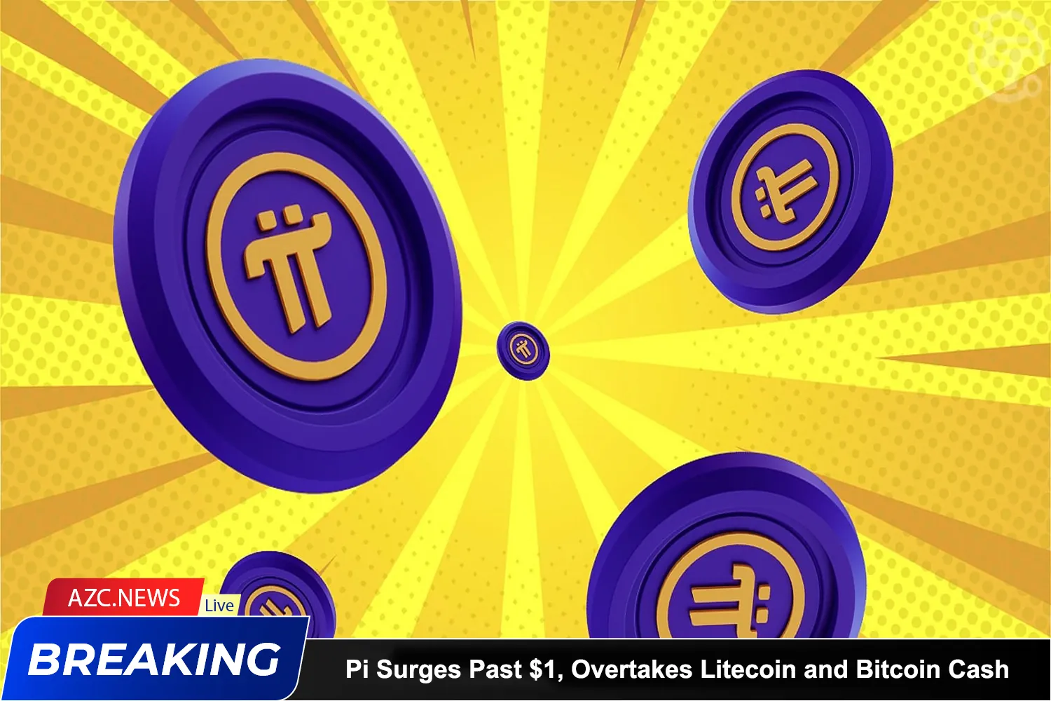 Pi Network Surges Past $1, Overtakes Litecoin And Bitcoin Cash