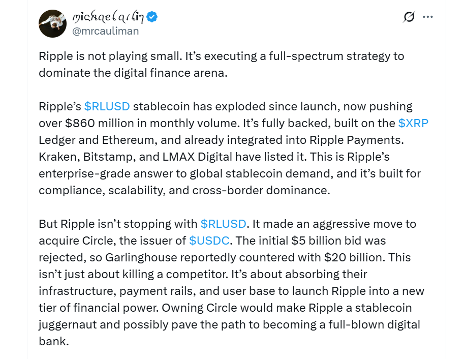 Ripple Has Exploded Since Its Launch, Now Reaching Over $860 Million In Monthly Volume