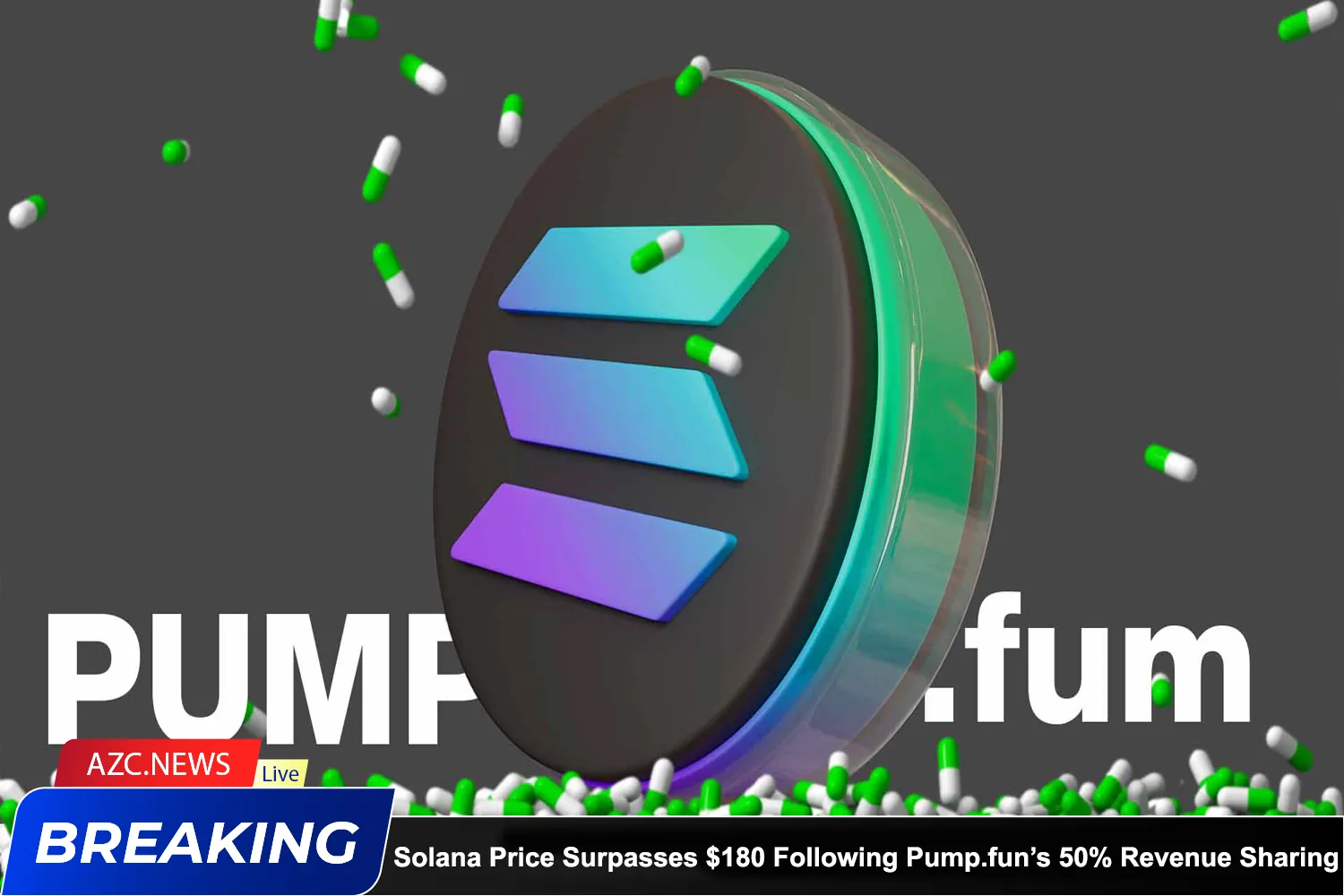 Solana Price Surpasses $180 Following Pump.fun’s 50% Revenue Sharing