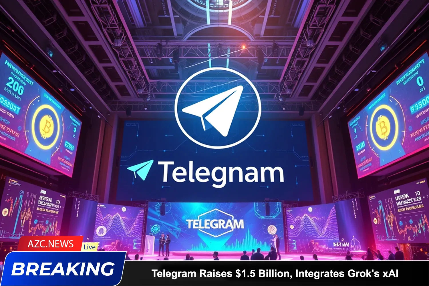 Telegram Raises $1,5 Billion, Integrates Grok's Xai