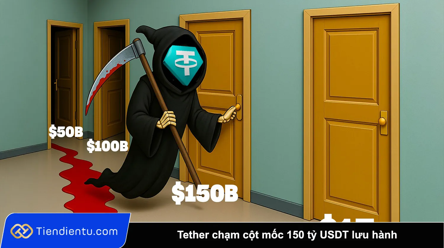 Tether Chạm Cột Mốc 150 Tỷ Usdt Lưu Hành