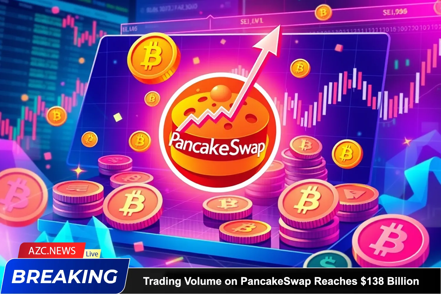 Trading Volume On Pancakeswap Reaches $138 Billion, Surpassing Uniswap