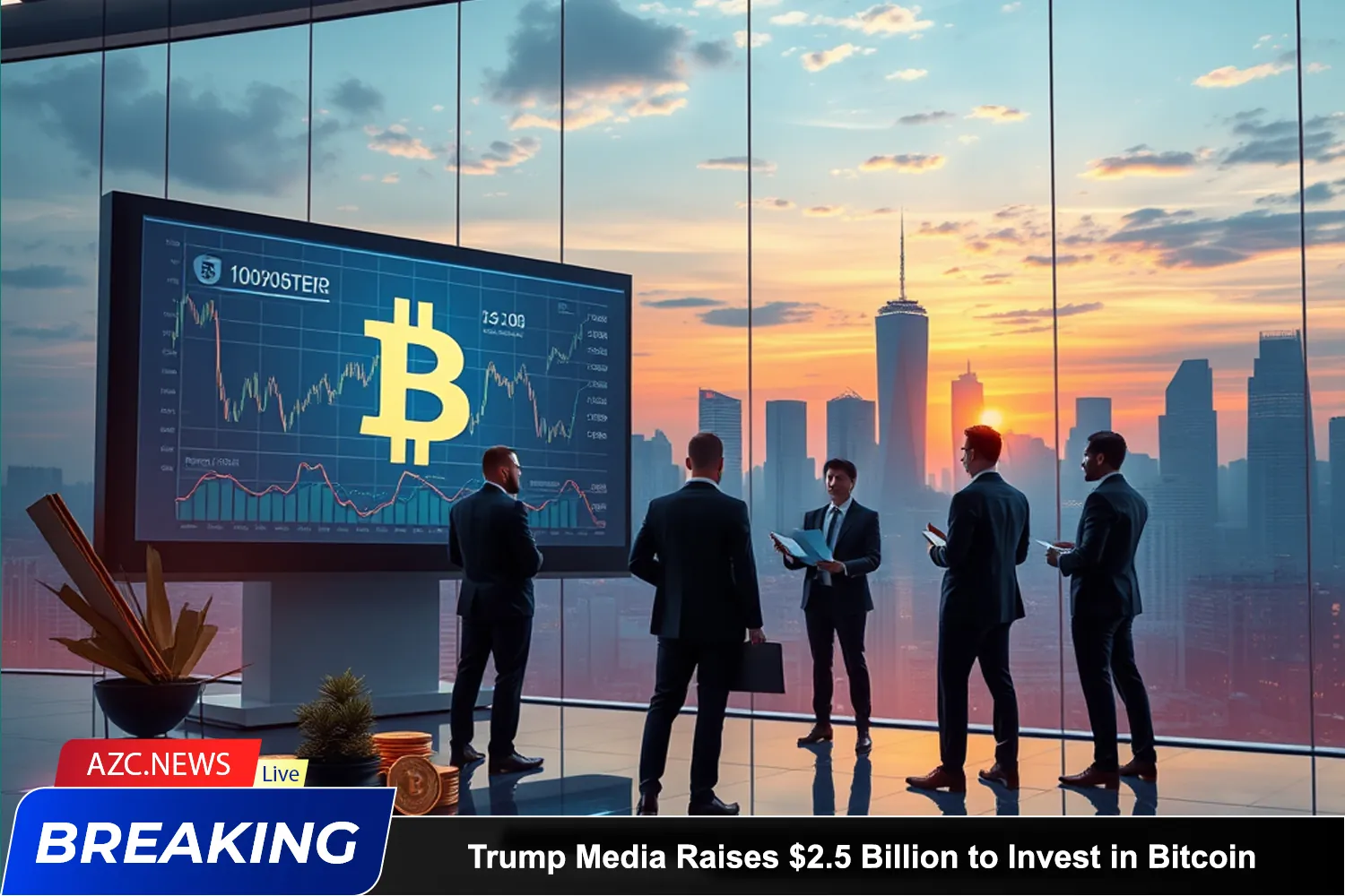 Trump Media Raises $2,5 Billion To Invest In Bitcoin