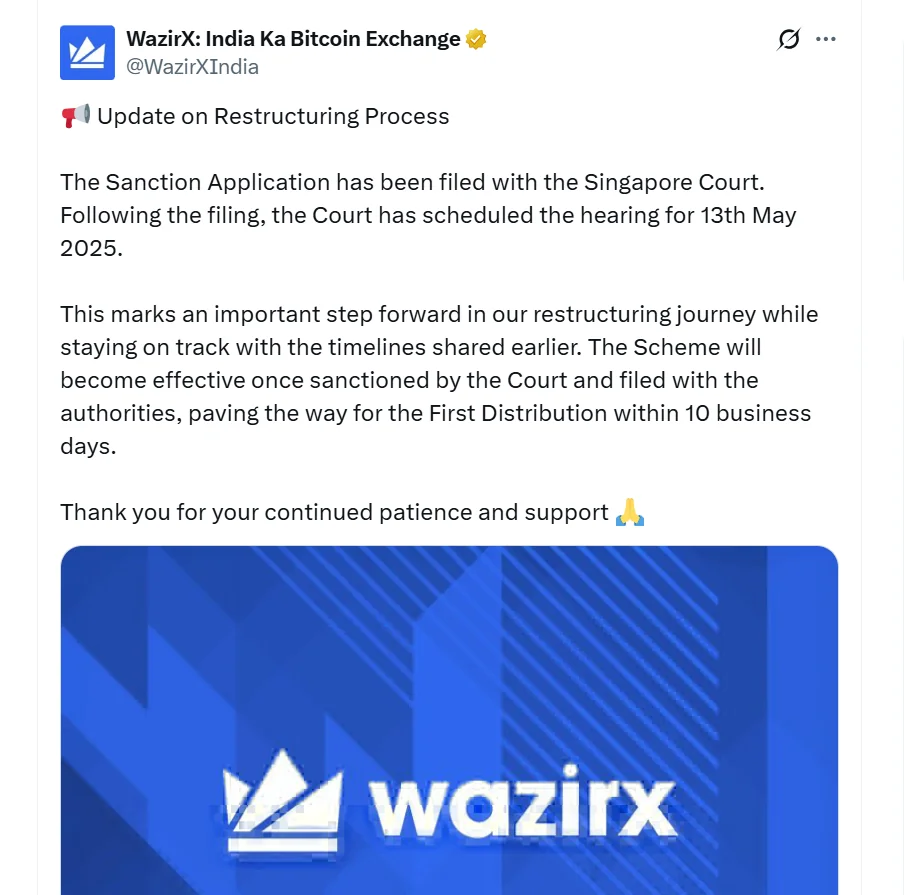Wazirx On X