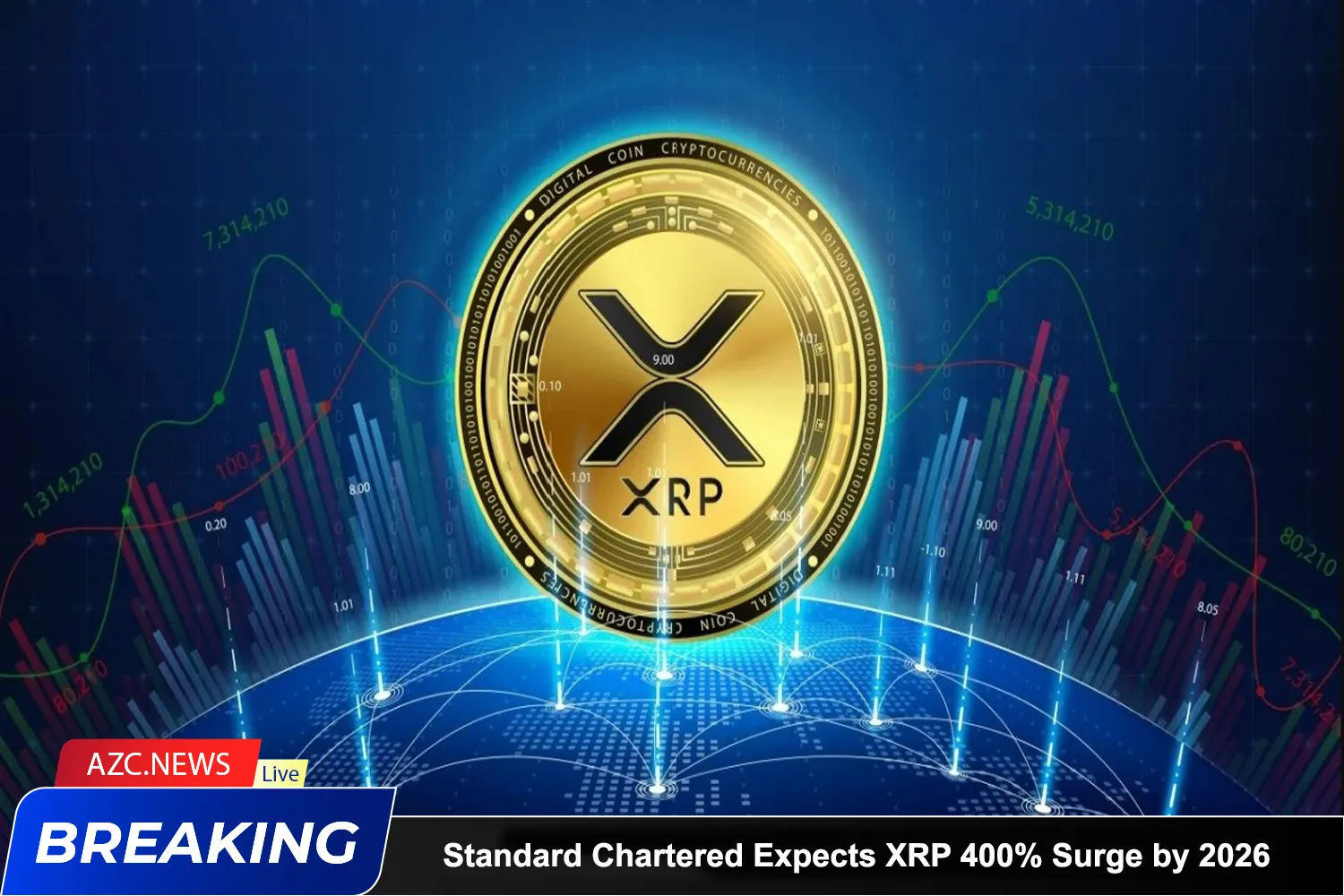Xrp Price Forecast Standard Chartered Expects 400% Surge By 2026