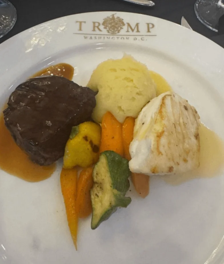 Trump's Crypto Dinner Guest Slams Terrible Food and “Nonsense” Speech 2 The Main Course Served At Trump’s Memecoin Holder Dinner