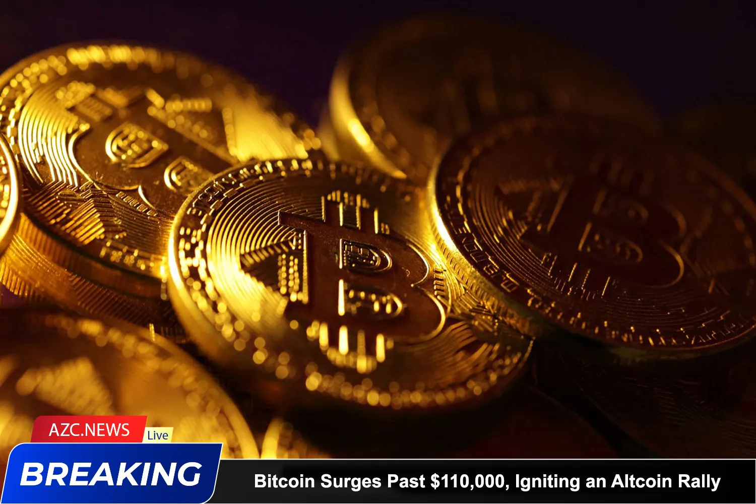 Bitcoin Surges Past $110,000, Igniting An Altcoin Rally