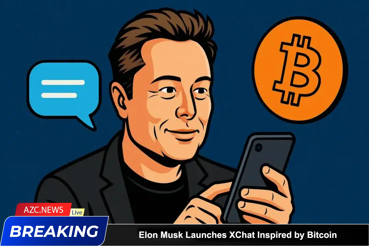 Elon Musk Launches Xchat Inspired By Bitcoin