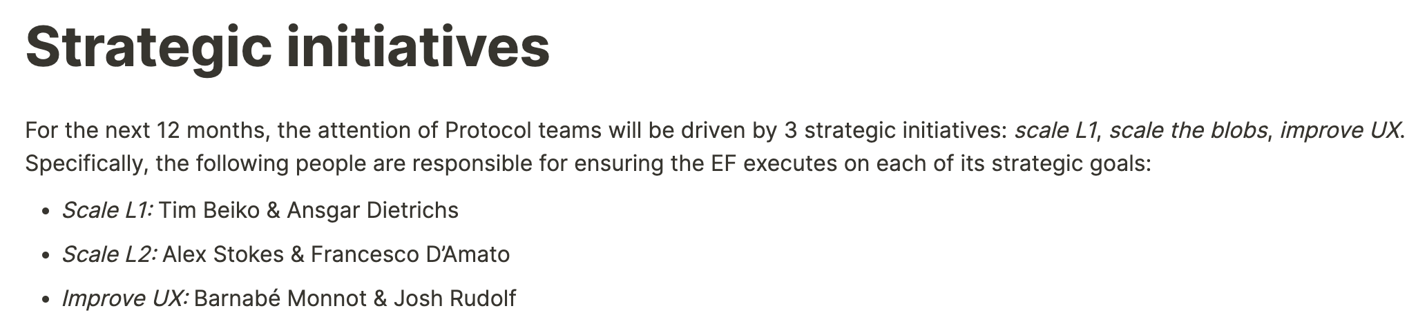 Ethereum Foundation’s Strategic Revamp