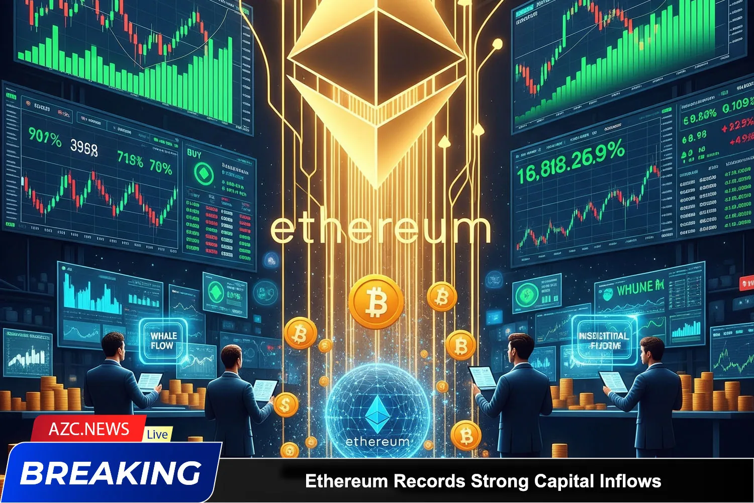 Ethereum Records Strong Capital Inflows